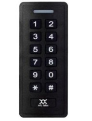 NFClabs PIN 13.56MHz Mifare + Bluetooth Card Reader with Keypad, Wiegand 34/58, IP66  