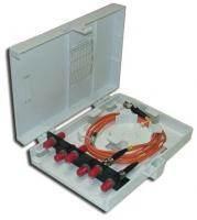 1350A-6SC optical box for 6 SC simplex adapters  