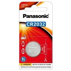 CR2032 Lithium Battery, 3V, Panasonic  
