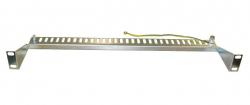 E44CCR4 19" bracket for fixing cables at the back of the panel  