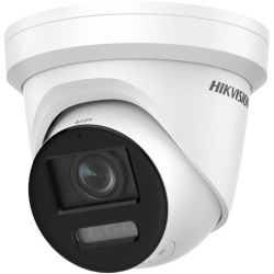 DS-2CD2387G2-LU F2.8 8Mpix dome IP camera; BLACK, 2.8mm (102°); ColorVu; AcuSense; LED 30m; IP66  