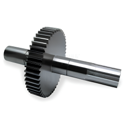 PMD0219R06.4610 shaft with gear for automatic machines HY7005, HY7024, HY7100  