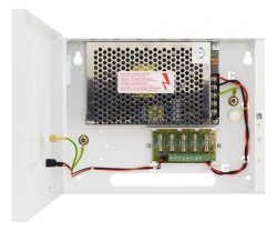 PSDC05125T  PSDC 12V/5A/5x1, 5 išėjimai po 1A, maitinimo šaltinis dėžutėje  