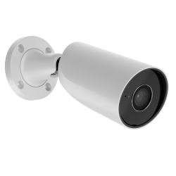 BulletCam HL 5Mpix BULETT IP kamera , 4mm, IR+LED līdz 50m, mikrofons, MicroSD, IP65, balta, Ajax  