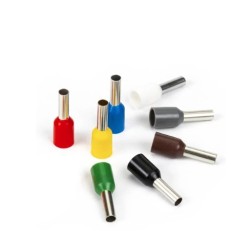 Crimp insulated cable end ET10-12RD red 100 pcs  