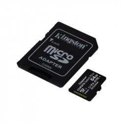 SDCS2/64GB Kingston 64Gb microSDXC UHS-I atmiņas karte, 10. klase  