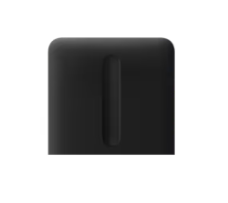 SideButton (dimmer) vertikalus dimerio dangtelis, šoninis, juodas, Ajax   98600.254.BL1