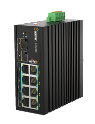 SP3010F Industrial Switch, 8x1Gbps PoE, 2x SFP, 240W  