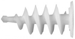 Spiral foam polystyrene screw (10 pcs.)  