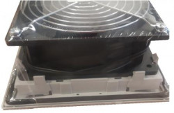 V01160001 Paskirstymo skydo ventiliatorius su filtru, 150x150 mm  