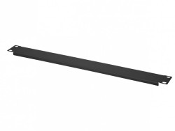 E44 BPN01 19" empty panel 1U, black  