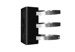 TR-UP06-B-IN-BLACK Pole Mount  