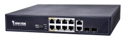 AW-FGT-100D-120 PoE Switch 8xFE POE+2GE COMBO RJ45/SFP, 115W  