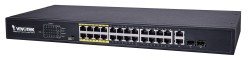 AW-FGT-260D-380 PoE Switch 24xFE POE+2GE COMBO RJ45/SFP, VLAN, 370W  