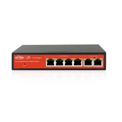 WI-PCES306G Cloud Easy Smart Switch, 4x1Gbps PoE, 2x1Gbps, 60W  