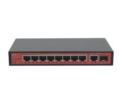 WI-PCES308GF Cloud Smart Easy Switch, 8x1Gbps PoE, 2x1Gbps (1x SFP), 60W  
