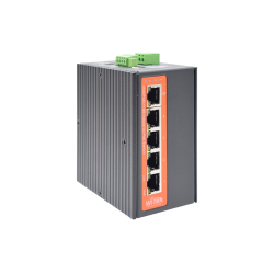 WI-PS305G-I-DC Industrial PoE Switch, 5x1Gbps PoE 250m, Power DC 9-52V  