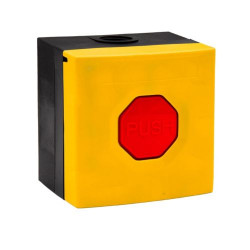 Outdoor Momentary Button DPCO Yellow-Red But (Series 11)  