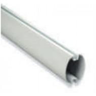 XBA14 White paint-finished aluminium bar 69x92x4150 mm  