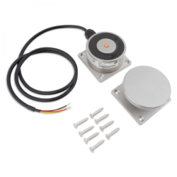 YD-611IP ūdensizturīgs elektromagnētiskais durvju turētājs, 150kg., 12 / 24V DC, IP68  