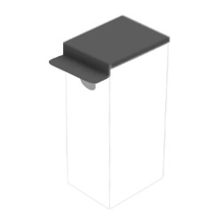 VIS-7011L Vizor for TOTEM LPR, Gray RAL7035  
