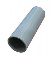 ZPS16 Pipe D16 straight connection grey, RAL7035  