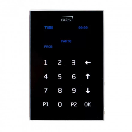 EKB2 Wired LCD Keypad, BLACK, ELDES 