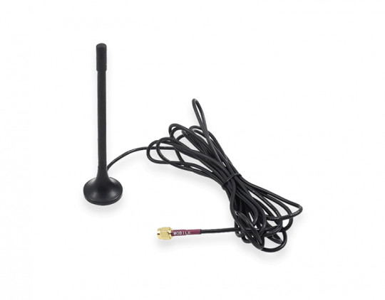 Antenas Teltonika LTE magnētiskais SMA savienotājs, 3 m: 698-868/1850-2690 MHz (RUT240/950) 