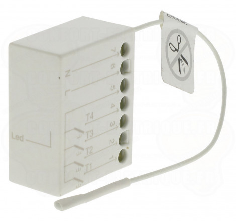 TTX4 channel radio transmitter (433.92MHz), 240Vac 