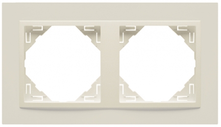 DOUBLE FRAME IVORY/IVORY 