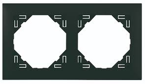 90920 TPM Double Frame, Matte Black 