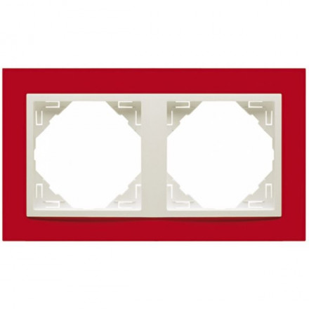 DOUBLE FRAME RED/ICE 