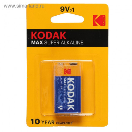 6LR6 (9V), C1 Kodak MAX galvanic cell 