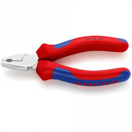 08 05 110 Small universal pliers 110mm, two-color handle 