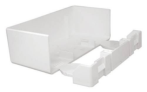 10085 RBR L75 Top for 110x34 Trunking, White 