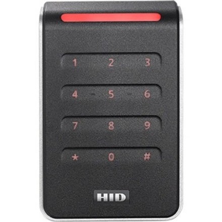 Signo 40K Standarta attālais karšu lasītājs HID, būt BLE, 125kHz, iCLASS, Mifare, pigtail, melns 