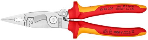 13 96 200 Multi-functional pliers for installation, 1000V, with spring 
