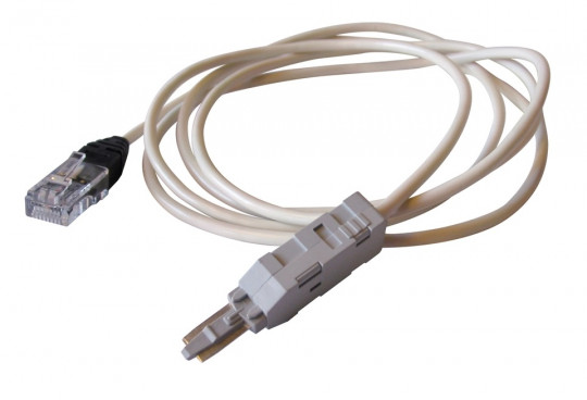 2 cont. Krone test. connection with a cable to the RJ45 connector 