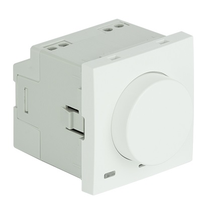 45216 SAL Wheel dimmer mechanism, 45x45mm, aluminum color 