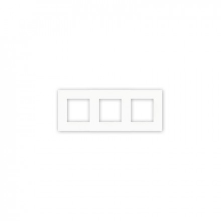 45930 TBR Q45 Triple frame, white 