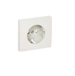 50631 TPL Elektrības kontaktligzdas vāks ar zemējumu, platīna krāsā 