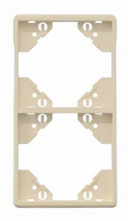 DOUBLE VERTICAL FRAME IVORY 