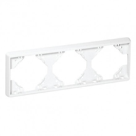 50931 TBM Triple frame, horizontal, matt white 
