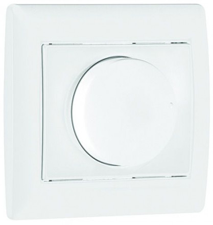 ELECTR DIMMER/TWO-WAY SWITCH 320W R, C WHITE 