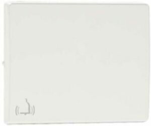ROCKER F/SWITCHES W/BELL SYMBOL IVORY 
