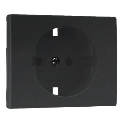 SAF COV PLAT F/EARTH SOCKET (SKO TYPE) ANTHR 
