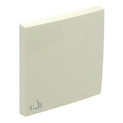 ROCKER F/SWITCHES W/BELL SYMBOL IVORY 