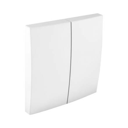 90614 TBR Two keys for dual function mechanism, white 