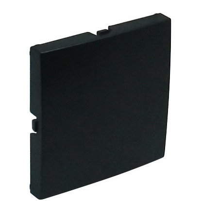 BLIND COVER PLATE MATTE BLACK 