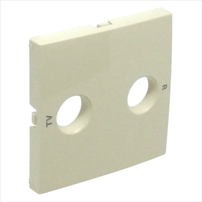 90687 TMF R TV-DAT COVER, IVORY 